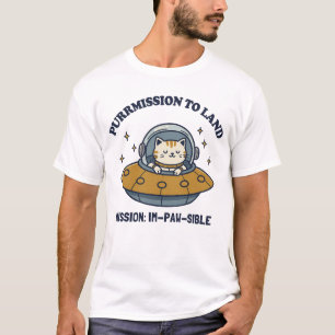 Aufgabe an Land: Pilotprogramm für intergalaktisch T-Shirt