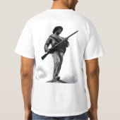 Aufgabe erfolgt, Ehre gewonnen T-Shirt (Rückseite)