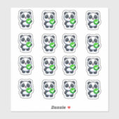 Aufgabe Kumpel! 🐼 Aufkleber (Blatt)