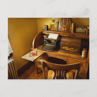 Aufgabe - Typist - Eine Person mit vielen Interess Postkarte