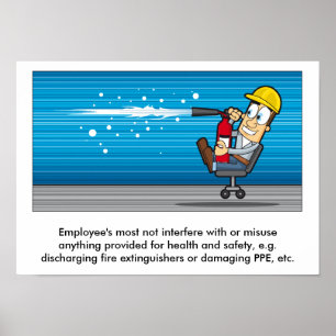 Aufgaben der Arbeitnehmer 001 Poster