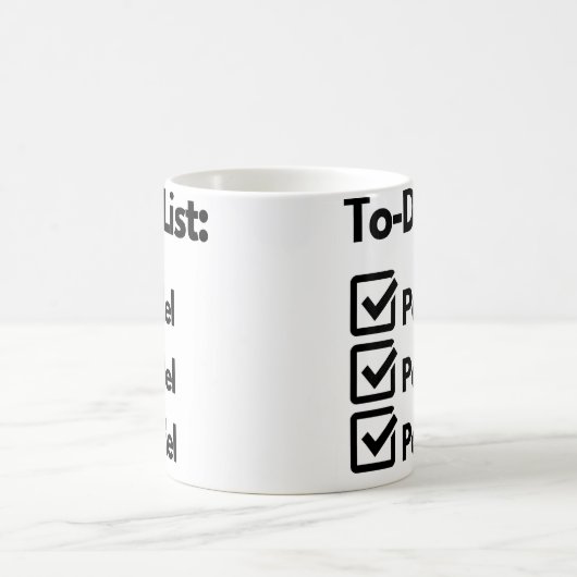 Aufgabenliste Kaffeetasse (Mittel)