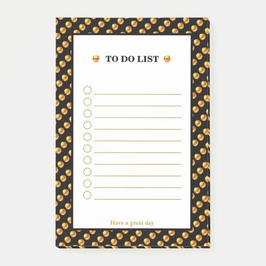 Aufgabenliste Post-it Klebezettel (Vorderseite)