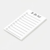 Aufgabenliste Post-it Klebezettel (angewinkelt)