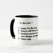 Aufgabenliste Tasse (Vorderseite Links)