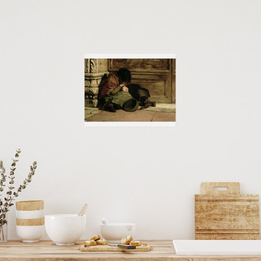 Aufgeben 1903 poster (Küche)