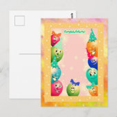 aufgebläht postkarte (Vorne/Hinten)