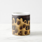 Aufgeblasener Kaffee Kaffeetasse (Mittel)