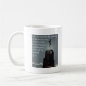 Aufgedeckt zu werden Römer-8:18 Ruhm Kaffeetasse (Links)