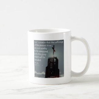 Aufgedeckt zu werden Römer-8:18 Ruhm Kaffeetasse