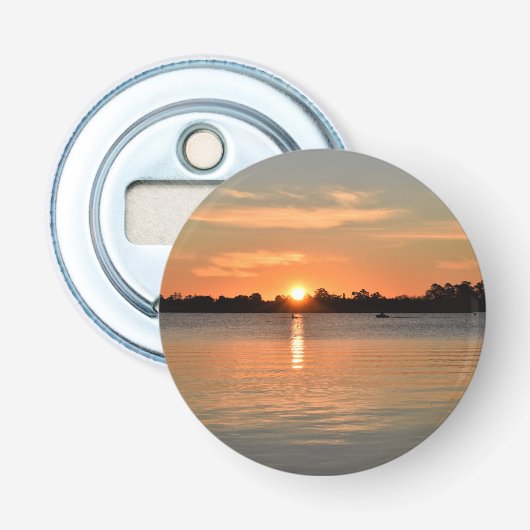 Aufgefangen im Sonnenuntergang Flaschenöffner (Vorderseite)