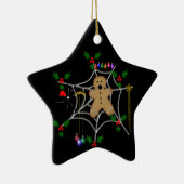 Aufgefangener Lebkuchen Keramik Ornament (Rechts)