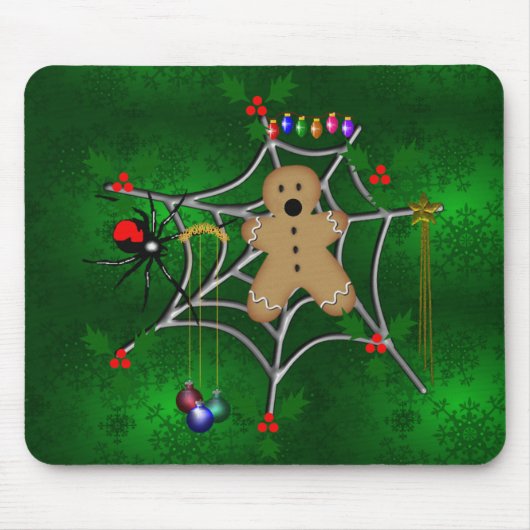 Aufgefangener Lebkuchen Mousepad (Vorne)