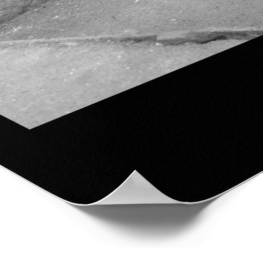 aufgegeben poster (Ecke)