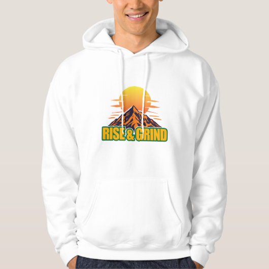 Aufgehen und Schleifen Hoodie (Vorderseite)