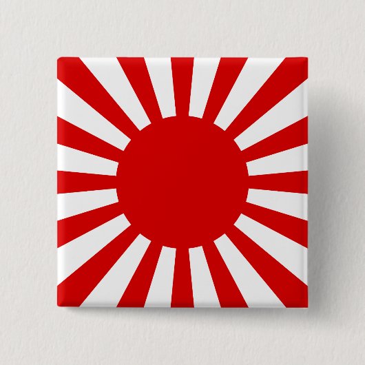 Aufgehende Sonne Button (Vorderseite)