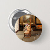 Aufgehende Sonne Button (Vorne & Hinten)