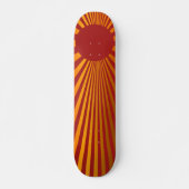 Aufgehende Sonne Skateboard (Vorne)