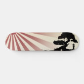 Aufgehende Sonne Skateboard (Horizontal)