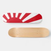 Aufgehende Sonne-Skateboard Skateboard (Horizontal)