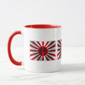 Aufgehende Sonnenflagge Tasse (Links)