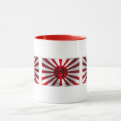 Aufgehende Sonnenflagge Tasse (Zentrum)