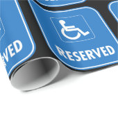 Aufgehoben für Handikaps Geschenkpapier (Rolleneckpunkt)