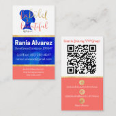 Aufgehoben für Rania Visitenkarte (Vorne/Hinten)