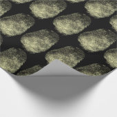 Aufgehobener Schleifen-Fingerabdruck Geschenkpapier (Ecke)