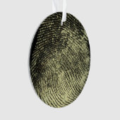 Aufgehobener Schleifen-Fingerabdruck Ornament (Vorderseite)