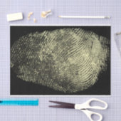 Aufgehobener Schleifen-Fingerabdruck Seidenpapier (Handwerk)