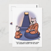 aufgeklärt postkarte (Vorne/Hinten)