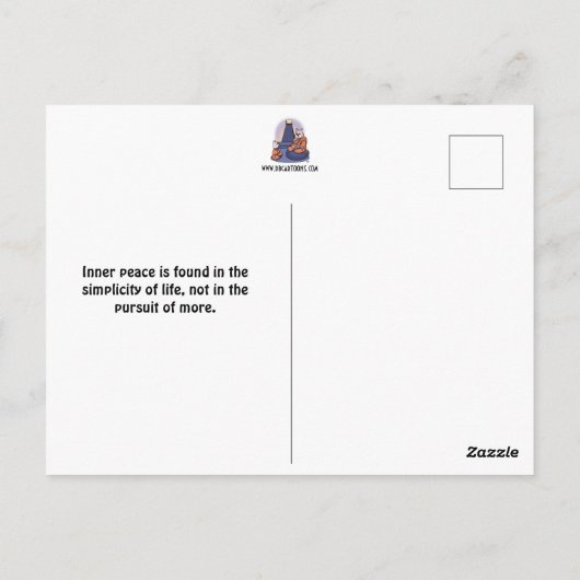 aufgeklärt postkarte (Rückseite)