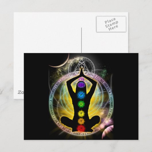 aufgeklärt postkarte (Vorne/Hinten)