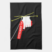 aufgeklebt handtuch (Vertikal)