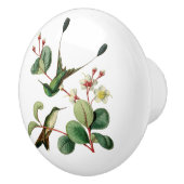 Aufgeladener Schläger-Schwanz-Kolibri Keramikknauf (Rechts)