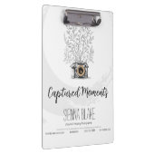 Aufgenommene Momente Fotostudio-Zwischenablage Klemmbrett (Rechts)