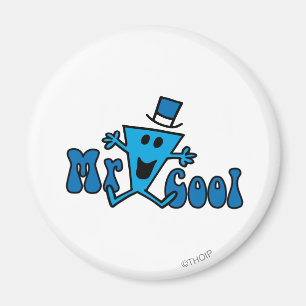 Aufgeregt Mr. Cool Jumping for Joy Magnet
