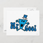 Aufgeregt Mr. Cool Jumping for Joy Postkarte (Vorne/Hinten)