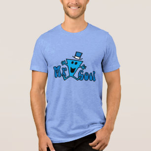 Aufgeregt Mr. Cool Jumping for Joy Tri-Blend Shirt