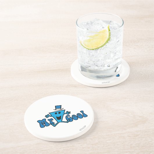 Aufgeregt Mr. Cool Jumping for Joy Untersetzer (Seite)