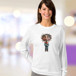 Aufgeregt Weihnachts-Elf Frauen T-Shirt
