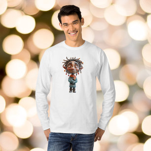 Aufgeregt Weihnachtself Männer T-Shirt