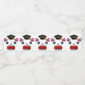 Aufgeregter Abschluss Wasserflaschenetikett (Einzelnes Label)