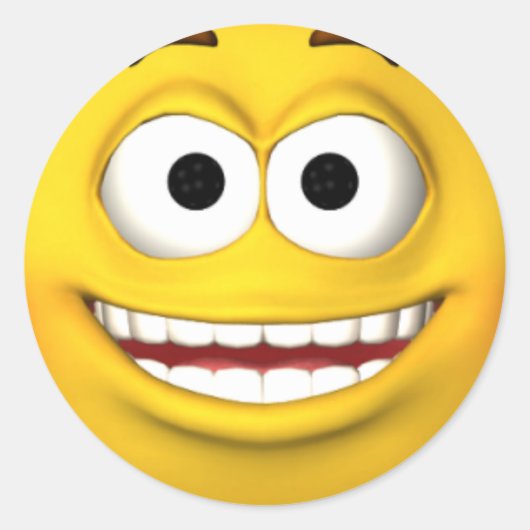 Aufgeregter Sticker (Vorderseite)