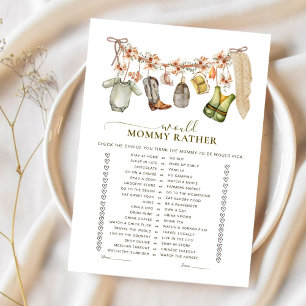 Aufgeregtes Angeln würde Mommy eher Baby Game