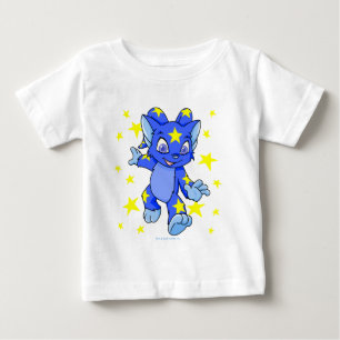 Aufgeregtes sternenklares Acara mit Sternexplosion Baby T-shirt