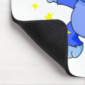 Aufgeregtes sternenklares Acara mit Sternexplosion Mousepad (Ecke)