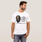 Aufgerichtete James Madison-Regierung dauern für T-Shirt (Vorne ganz)
