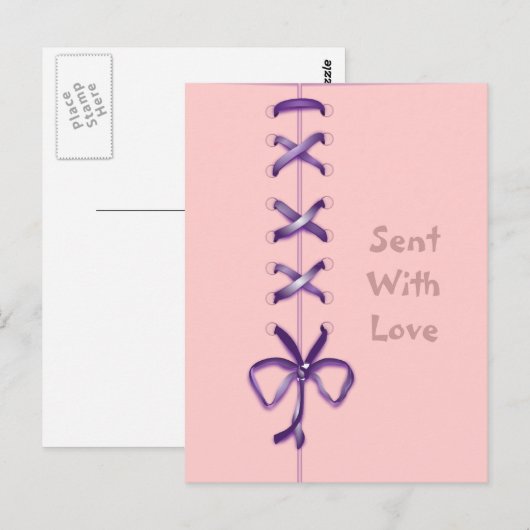 aufgerissen postkarte (Vorne/Hinten)